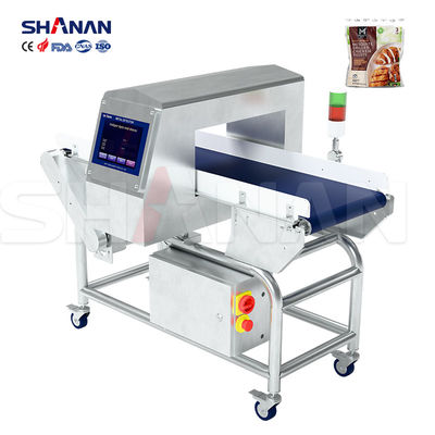 حزام ناقل عالي الحساسية مع كاشف معادن لتصنيع مكسرات الطعام