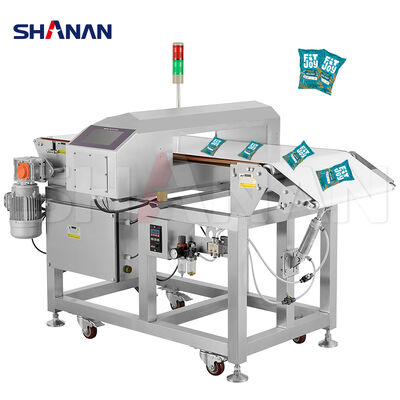 كاشف المعادن الغذائية 25 كجم سعة الحمل معدات الكشف الدقيقة عن الملوثات الغذائية لمصنعي الأغذية