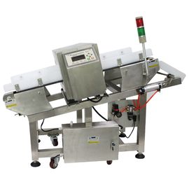 Detector de metales español، detector de metales inclinado para conectar 2 líneas de producción