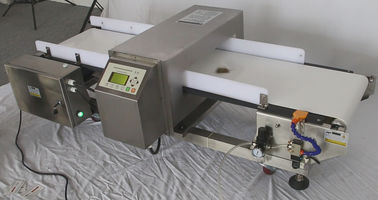 PVC / PU الحزام الناقل للكشف عن المعادن آلات التفتيش الغذائية ، الحديدية ، غير الحديدية ، 304 SUS