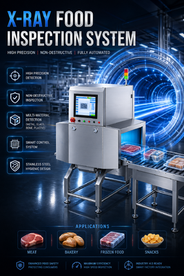 High Performance Industrial Frozen Food Meat Snacks X Ray Inspection System Dental Digital X Ray Equipment